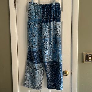 ICECREAM FLEECE PAJAMA BOTTOMS SIZE L (14)